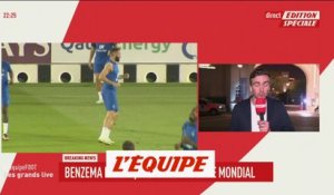 Benzema blessé et incertain - CM 2022 - Bleus