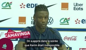 France - Camavinga sur le forfait de Benzema : "Ne pas rester sur ça et se battre"