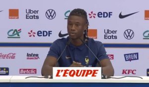 Camavinga : « Mes dernières performances n'étaient pas forcément en ma faveur » - CM 2022 - Bleus