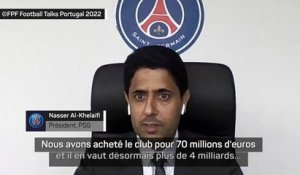 Al-Khelaïfi : "Je suis fier que le PSG soit devenu une marque internationale"