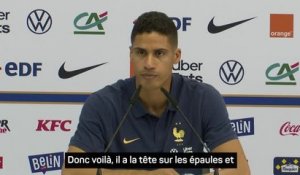 France - Varane : "Kylian a énormément évolué"