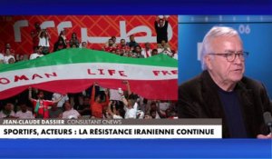 Jean-Claude Dassier : «je salue la résistance iranienne, j’espère qu’elle va réussir à mettre les mollahs à terre»