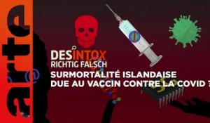 Surmortalité Islandaise due au vaccin contre la covid ? | Désintox | ARTE