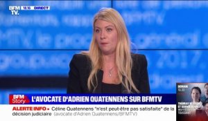 Me Jade Dousselin, avocate d'Adrien Quatennens: "Nous avons pris la décision de ne pas déposer plainte contre Mme Quatennens"