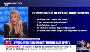 "Adrien Quatennens a la vérité pour lui, on sait que la justice nous écoutera quoi qu'il arrive", affirme son avocate