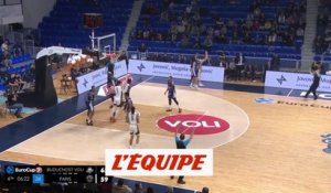 Le résumé de Buducnost Podgorica-Paris Basket - Basket - Eurocoupe (H)