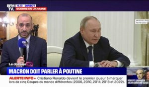 Benjamin Haddad: "Le président de la République prend ses responsabilités en parlant au président Poutine"