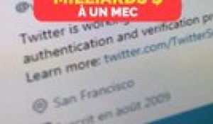 La certif Twitter fait perdre 16 milliards de dollars à un mec !