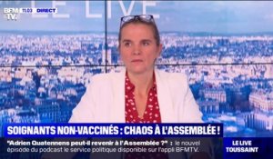 Réintégration des soignants non-vaccinés: Caroline Fiat (députée LFI) juge "inadmissible" l'obstruction de la majorité