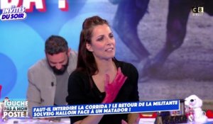 Zapping du 25/11 : L'intervention gênante de la militante Solveig Halloin dans TPMP