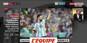 Messi, buteur et homme du match - CM 2022 - ARG