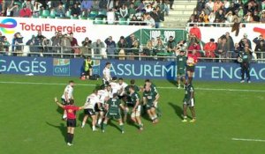 TOP 14 - Essai de Emilien GAILLETON (SP) - Section Paloise - CA Brive - Saison 2022:2023