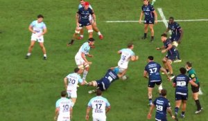 TOP 14 - Essai de Julien TISSERON (MHR) - Montpellier Hérault Rugby - Aviron Bayonnais - Saison 2022:2023