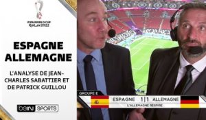 Coupe du Monde 2022 : L'analyse de Jean-Charles Sabattier et de Patrick Guillou après Espagne-Allemagne