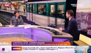 "On peut discuter de soutien et d'aide à la région Ile-de-France" pour "éviter" une hausse trop importante du Pass Navigo, déclare le ministre des Transports, Clément Beaune - VIDEO