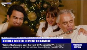 Le ténor Andrea Bocelli dévoile un album de Noël enregistré en famille