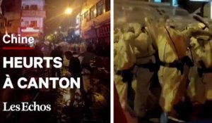 Chine : heurts entre manifestants et police à Canton