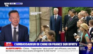 Lu Shaye, ambassadeur de Chine en France, sur la guerre en Ukraine: "Nous souhaitons la paix"