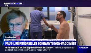 Covid-19: pour le Pr Yves Buisson, les soignants qui refusent la vaccination "n'ont pas leur place à l'hôpital"