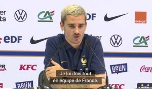France - Griezmann rend hommage à Deschamps : "Je lui dois tout en équipe de France"
