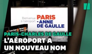 L’aéroport Charles de Gaulle ne s’appelle plus comme ça (mais c’est temporaire)