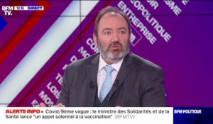 François Braun, ministre de la Santé: "Je fais un appel solennel à la vaccination"