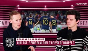 Pologne 2022 ou Argentine 2018 : quel est le plus beau chef d'oeuvre de Mbappé en 8e ?