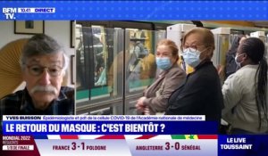 Covid-19: l'épidémiologiste Yves Buisson appelle les Français "au bon sens" et à porter le masque