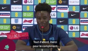 Angleterre - Saka : “Il n’y a qu’un seul Kylian Mbappé”