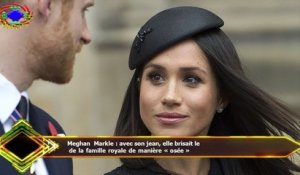 Meghan Markle : avec son jean, elle brisait le  de la famille royale de manière « osée »