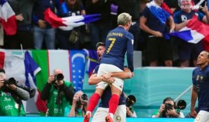 La France bat l'Angleterre 2-1 et se hisse en demi-finales