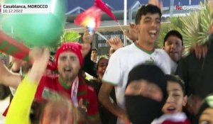 Mondial 2022 : de Casablanca à Paris, la joie des supporters marocains et français