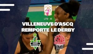  LFB - J6 - Villeneuve d’Ascq remporte le derby du Nord (76-87) contre Saint-Amand