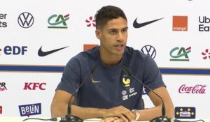 France - Varane : "Griezmann joue avec beaucoup de cœur"