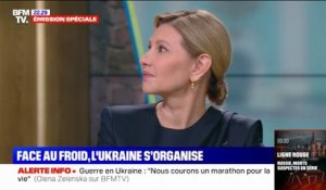 Bombardement russe des infrastructures énergétiques ukrainiennes: "C'est du terrorisme", réagit la première dame ukrainienne, Olena Zelenska
