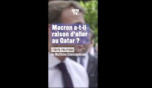ÉDITO - Emmanuel Macron a-t-il raison d'aller au Qatar ?