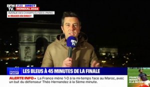 25.000 personnes attendues sur les Champs-Élysées à l'issue du match France-Maroc
