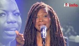 Kareen Guiock Thuram chante dans le 19.45