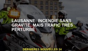 Lausanne: Feu sans incendie, mais un trafic très perturbé