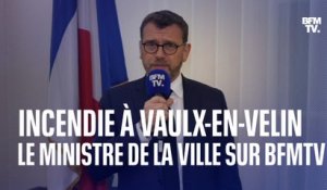 Incendie à Vaulx-en-Velin: le ministre délégué à la Ville, Olivier Klein, réagit sur BFMTV