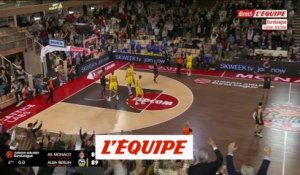 La victoire au buzzer de Monaco - Basket - Euroligue