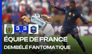 Argentine-France (3-3) : le match FANTOMATIQUE d'Ousmane Dembélé