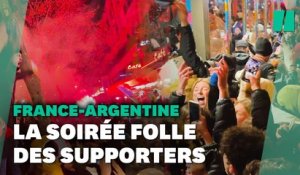 Les images de l’ascenseur émotionnel de la finale France-Argentine à Paris