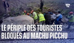 Pérou: le périple des 500 touristes bloqués au Machu Picchu