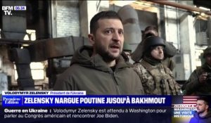 Le déplacement de Volodymyr Zelensky sur le front à Bakhmout sonne comme un défi lancé à Vladimir Poutine