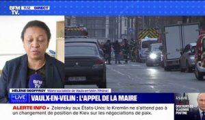 "Nous vivons un moment tragique", souligne la maire de Vaulx-en-Velin après l'incendie meurtrier d'un immeuble