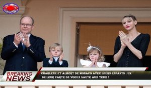 Charlene et Albert de Monaco avec leurs enfants : un  de leur carte de voeux saute aux yeux !