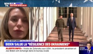 Lesia Vasylenko, députée ukrainienne sur la rencontre Zelensky-Biden: "Deux pays démocratiques qui se battent ensemble contre un mal total"