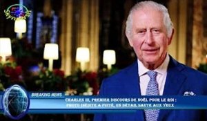 Charles III, premier discours de Noël pour le roi :  photo inédite a fuité, un détail saute aux yeux