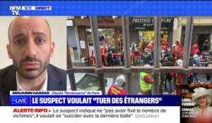 Fusillade à Paris: le député de Paris Benjamin Haddad confie "beaucoup d'émotions après cette attaque ignoble"
